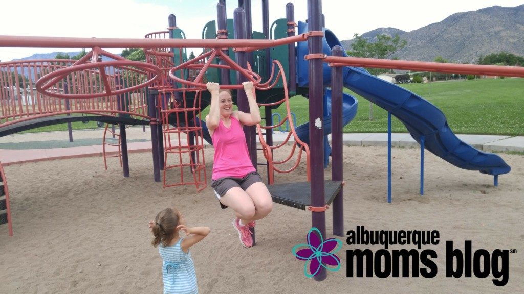 Playground Equipment Workout from Albuquerque Moms Blog