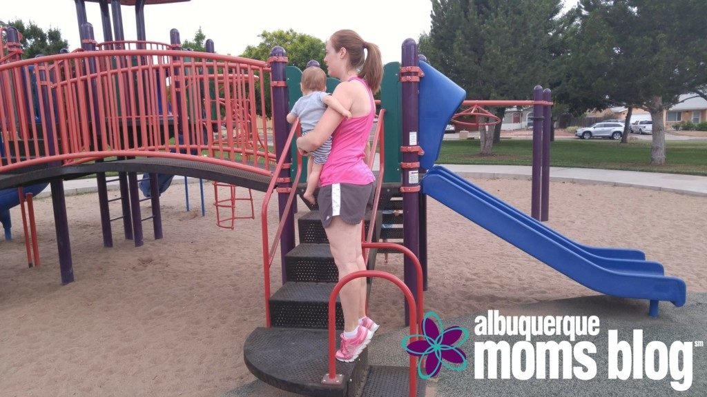 Playground Equipment Workout from Albuquerque Moms Blog