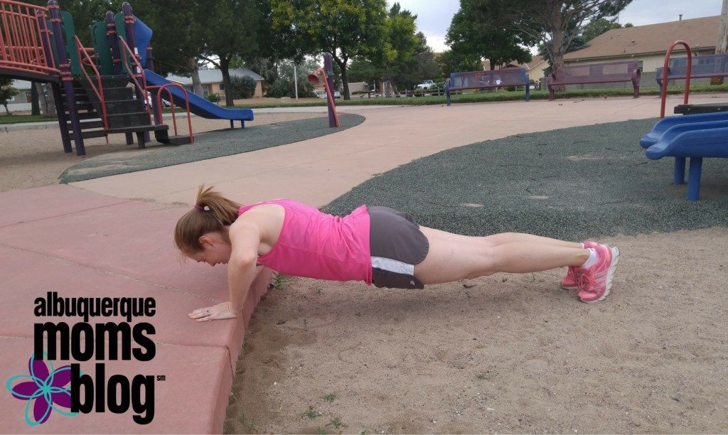 Playground Equipment Workout from Albuquerque Moms Blog