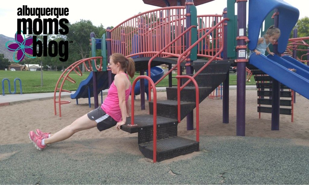 Playground Equipment Workout from Albuquerque Moms Blog