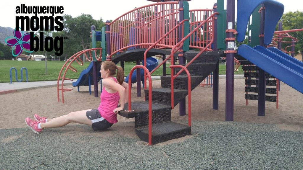 Playground Equipment Workout from Albuquerque Moms Blog