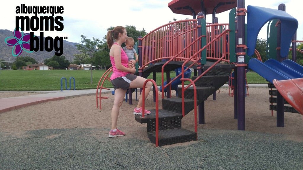 Playground Equipment Workout from Albuquerque Moms Blog