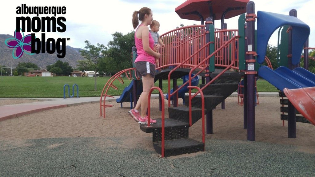 Playground Equipment Workout from Albuquerque Moms Blog