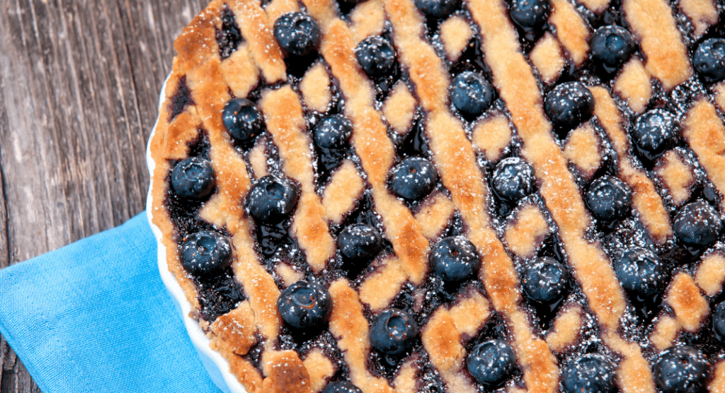 blueberry pie