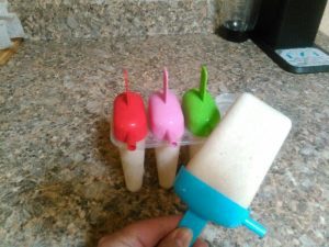 Banana Smoothie Popsicles from Albuquerque Moms Blog