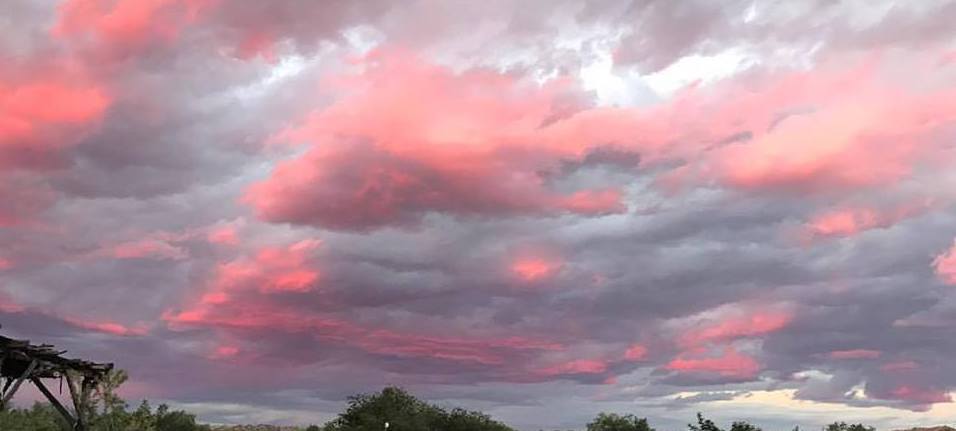 New Mexico Sunset instead of routine monotony