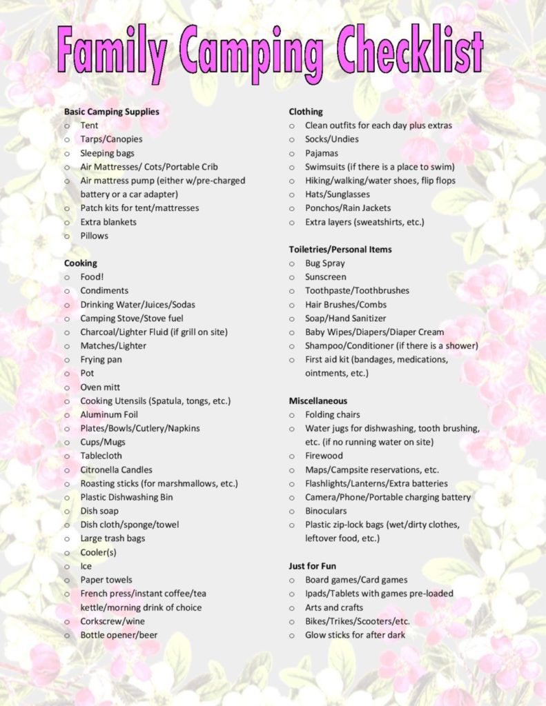 Fun Family Camping on a Budget from Albuquerque Moms Blog