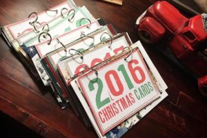 Yearly Christmas Card Covers 1