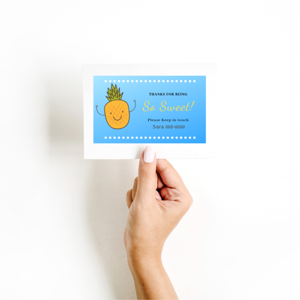 Stay in Touch Cards for Kids