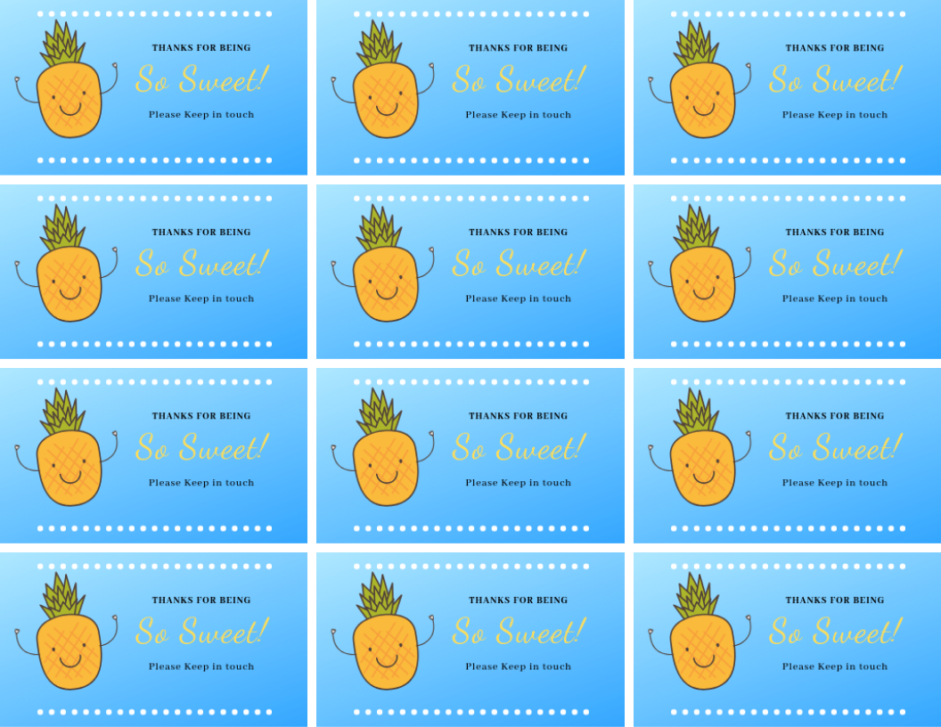 Stay in touch Stay in Touch Cards for Kids