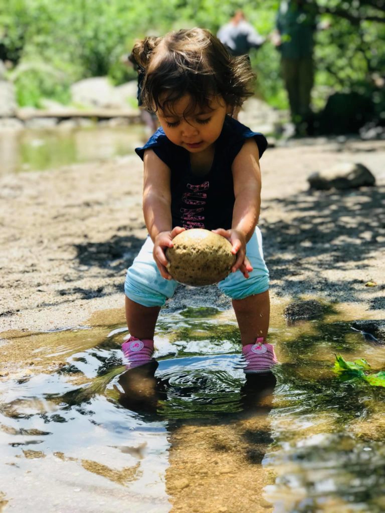 Playing at Jemez Falls