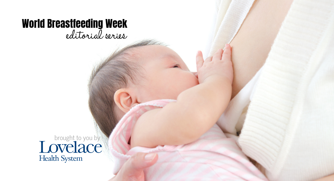 world breastfeeding week, Lovelace, Albuquerque Moms Blog