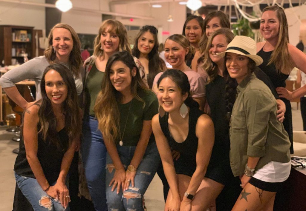 Enjoying Mom's Night Out at Spur Line Supply Company with Albuquerque Moms Blog