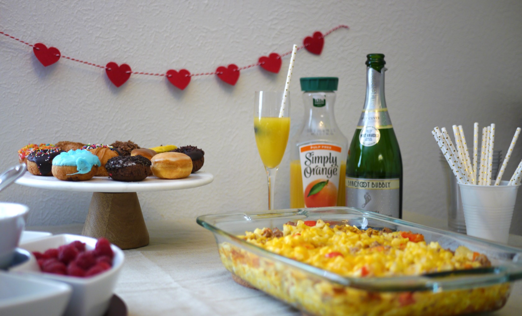 Table Set Up 2 Galentine's Day Brunch: Celebrate the Ladies in Your Life