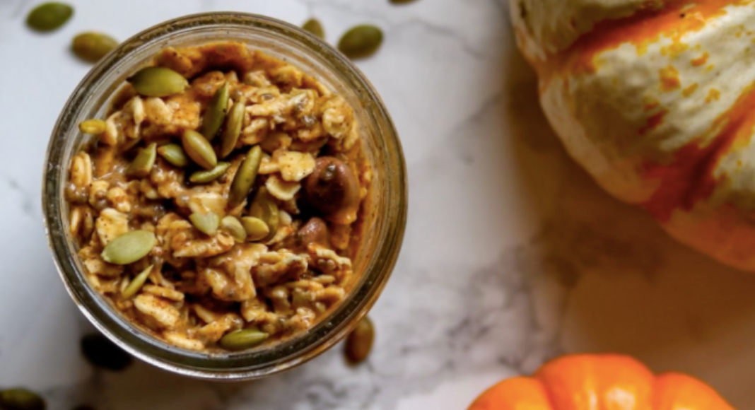 Pumpkin Pie Overnight Oats