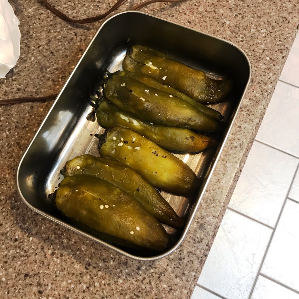 Fall recipe - chile rellenos