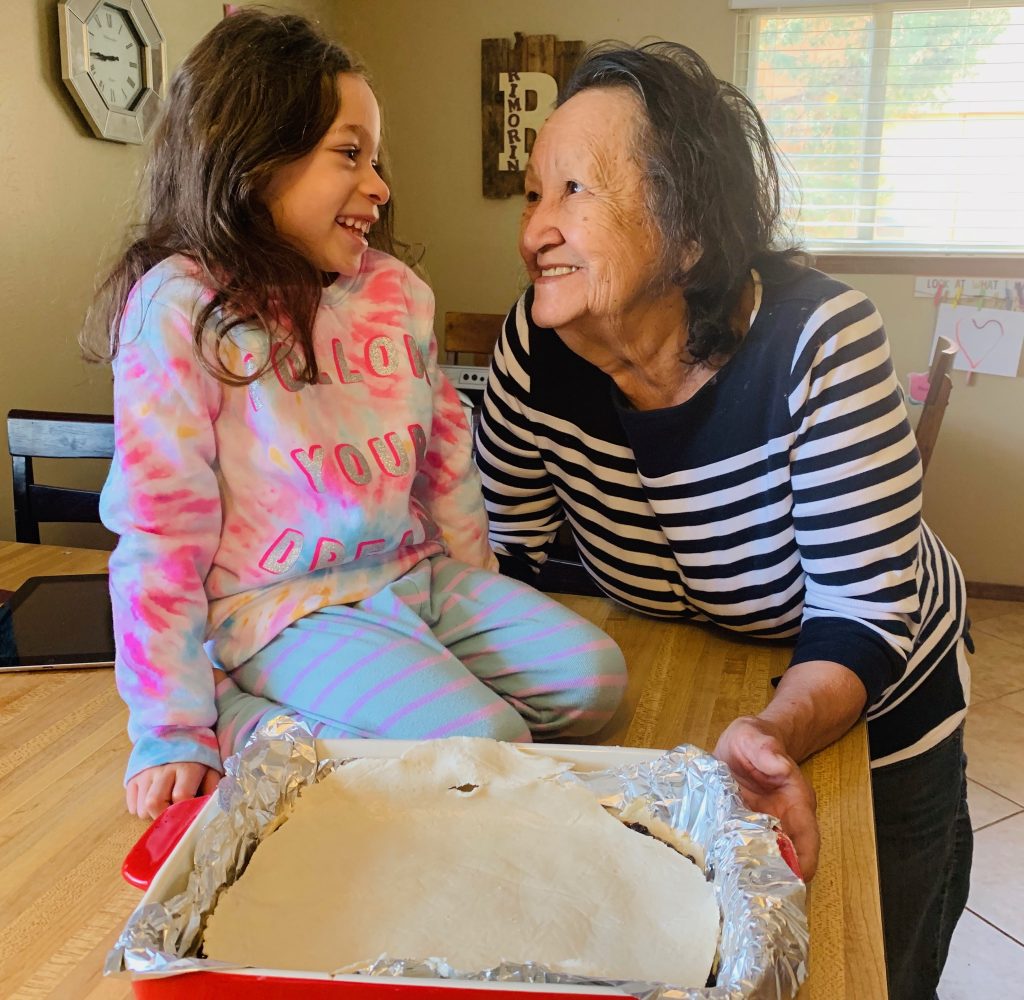 EGR Grandma and Granddaughter