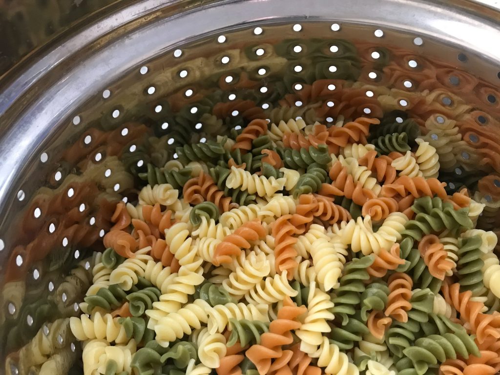 cooked pasta