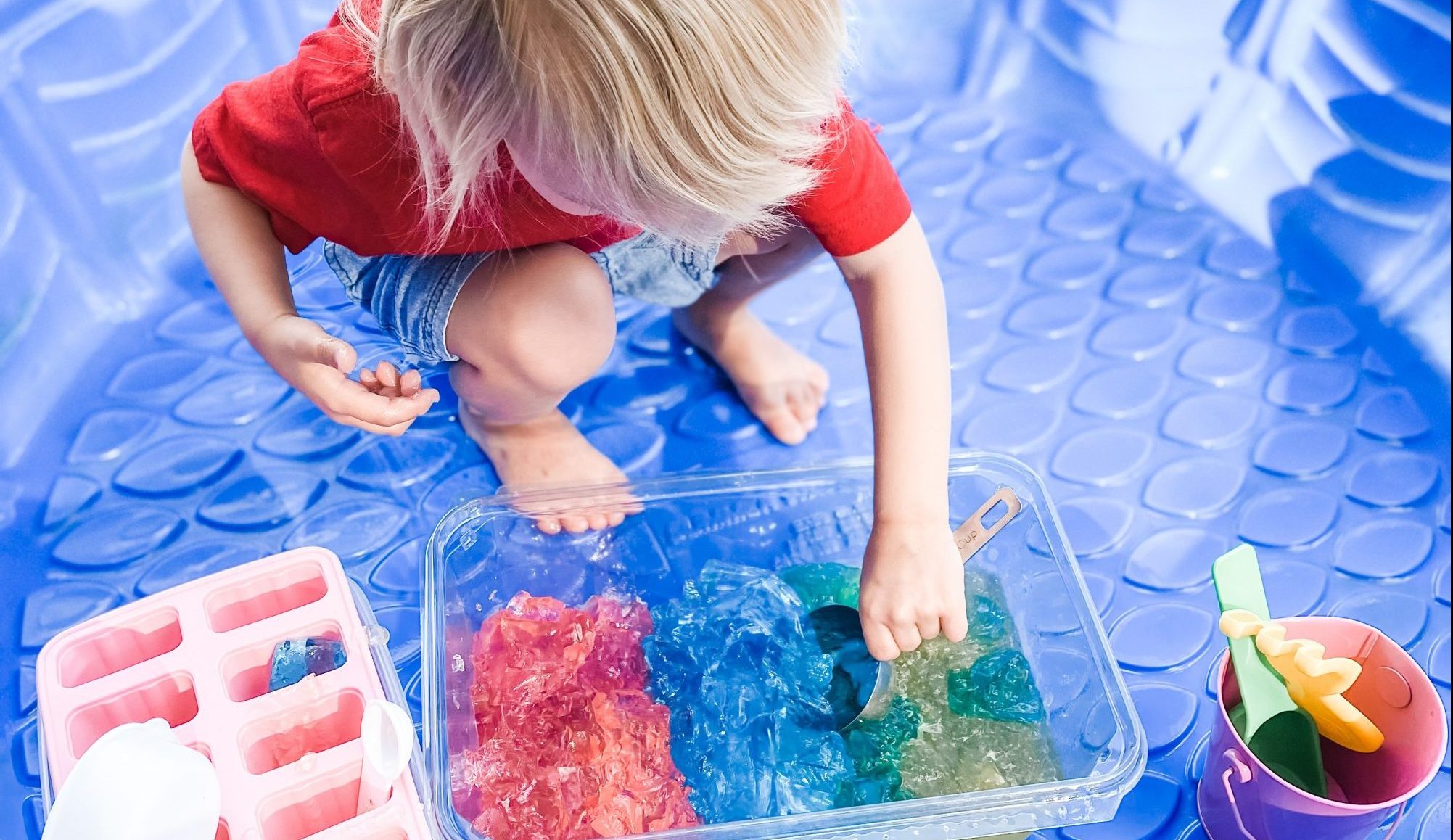 5 Messy Play Ideas My Toddler Loved