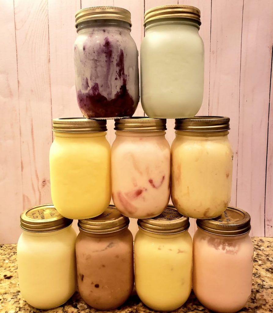 Mason Jar Ice Cream Recipe
