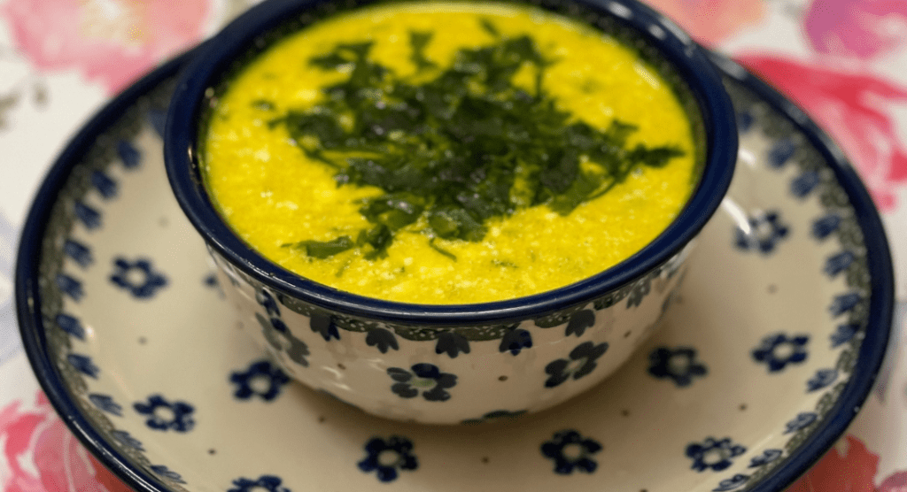 winter yogurt soup