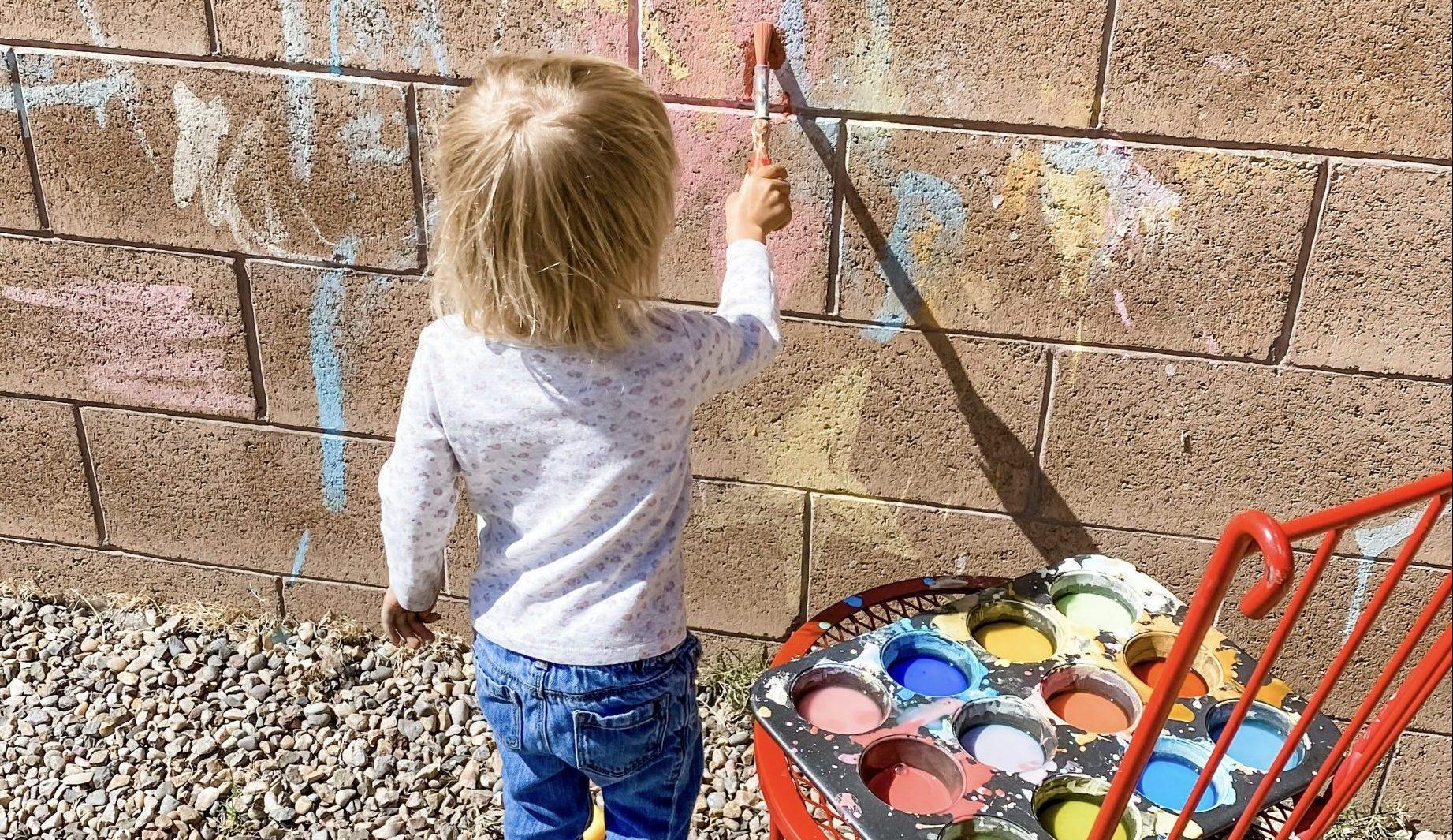 5 Messy Play Ideas My Toddler Loved