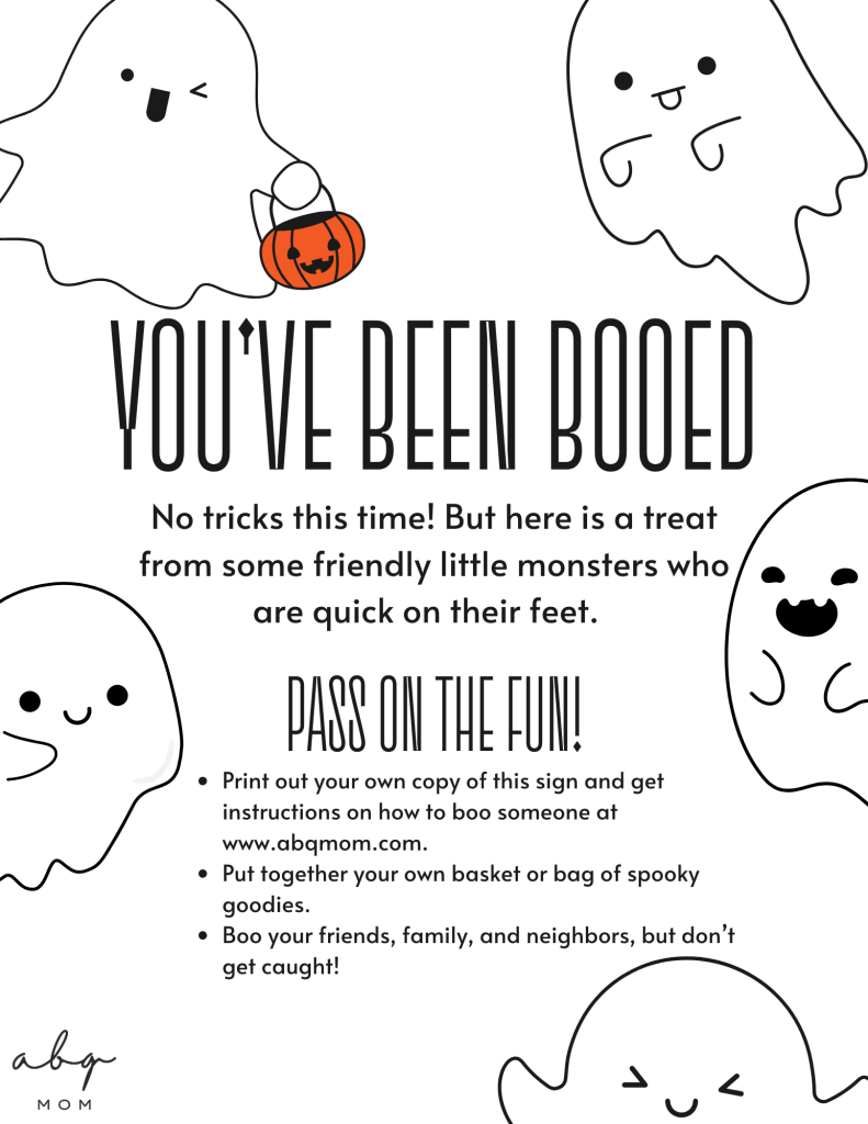 You've Been Booed