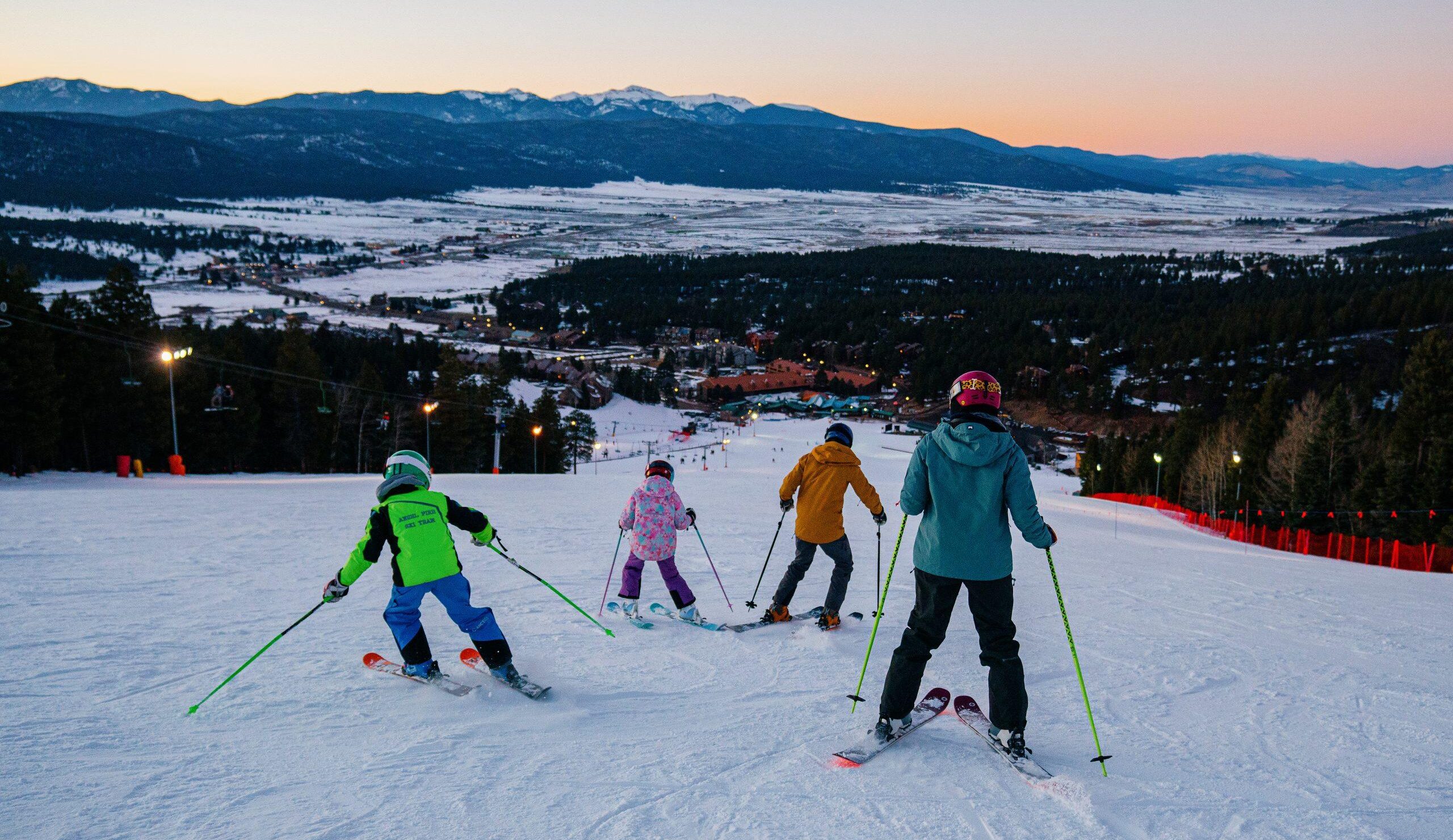 skiing and snowboarding near Albuquerque