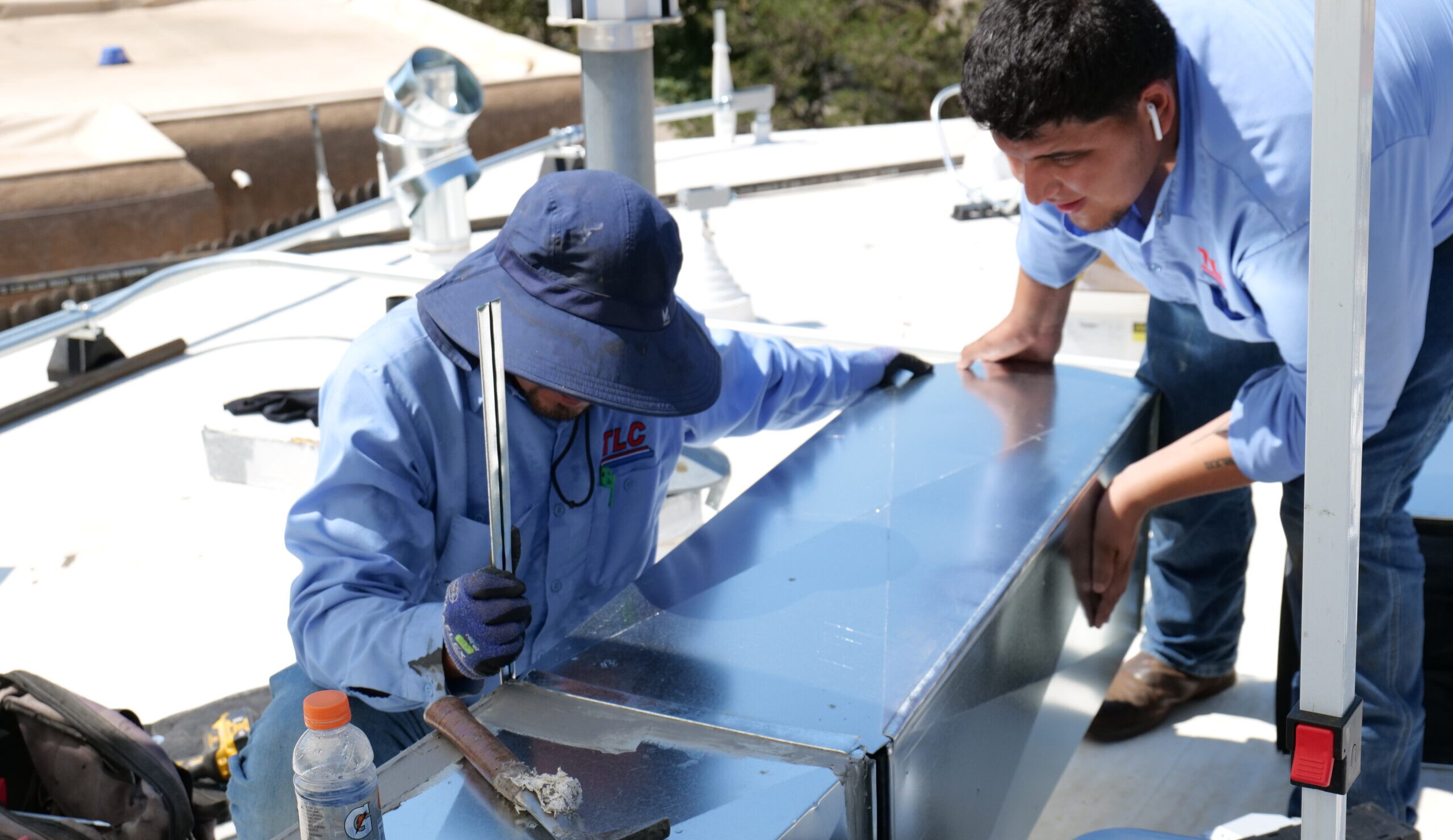 AC and swamp cooler, TLC